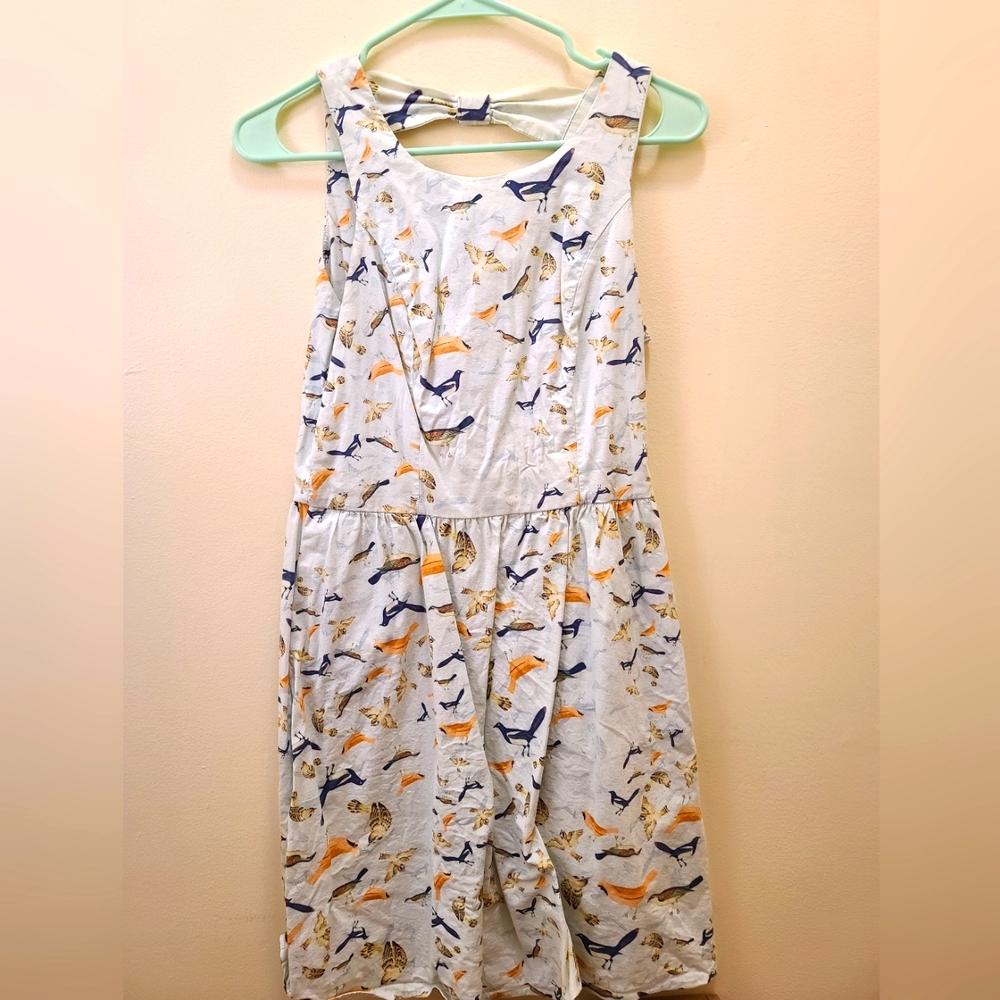 Kitson bird dress modcloth sz L